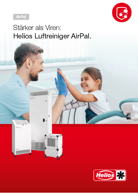 AirPal Stärker als Viren: Helios Luftreiniger AirPal.