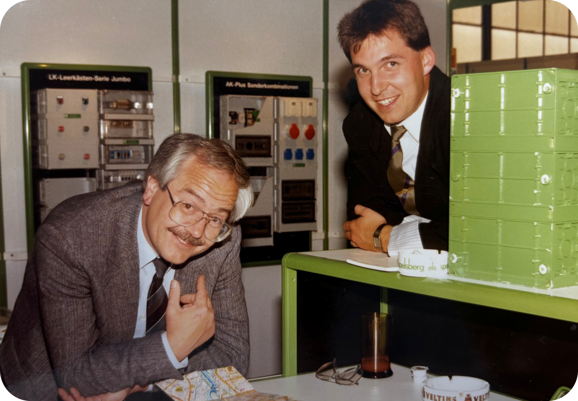 Jochen Edel mit Jörg Hoschek
