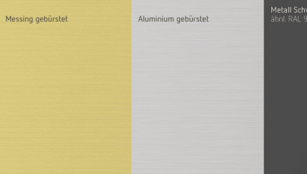 iONprime Farb- und Materialübersicht 1